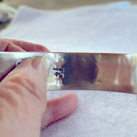 Sterling Silver Cuff - Picture 4 of 4